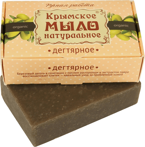 Крымское дегтярное мыло